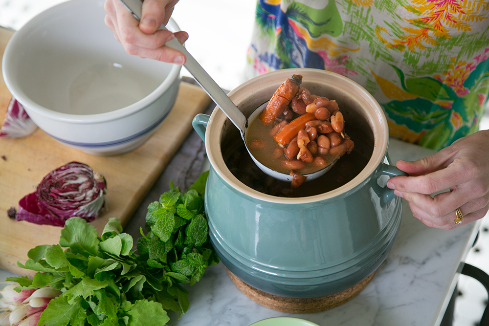 Gillian Ferguson’s Slow-Cooked Cranberry Bean and Meyer Lemon Salad