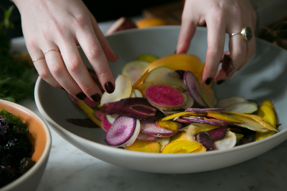 Alison Roman’s Shaved Root Vegetable and Preserved Lemon Salad